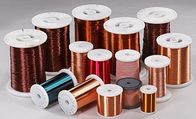 Colored Enamelled Copper Wire , Super Enamel Coated Copper Wire For Precision Resistor