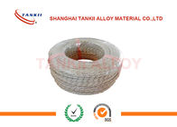 K Type Thermocouple Wire 0.711mm  with Silica Fiberglass Insulation  Green and White color