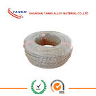 High Temperature Fiberglass insulated thermocouple wire red and yellow color qualified by ISO9001