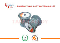 ISO9001 Thermocouple Extension Wire Type K with PTFE insulation and tinned copper screen green and white color