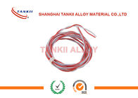 Black And Red Color Sc Thermocouple Compensation Cable With PTFE Insulation And Jacket