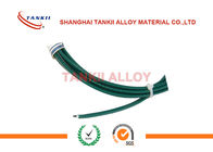 White And Green Kc Thermocouple Cable With PTFE Insualtion And Metal Screen