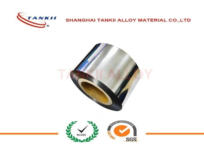 Thermal Bimetallic Strip 1.12 Resistivity P675R Thermobimetal Sheet Silver 0.1*80mm 5J20110