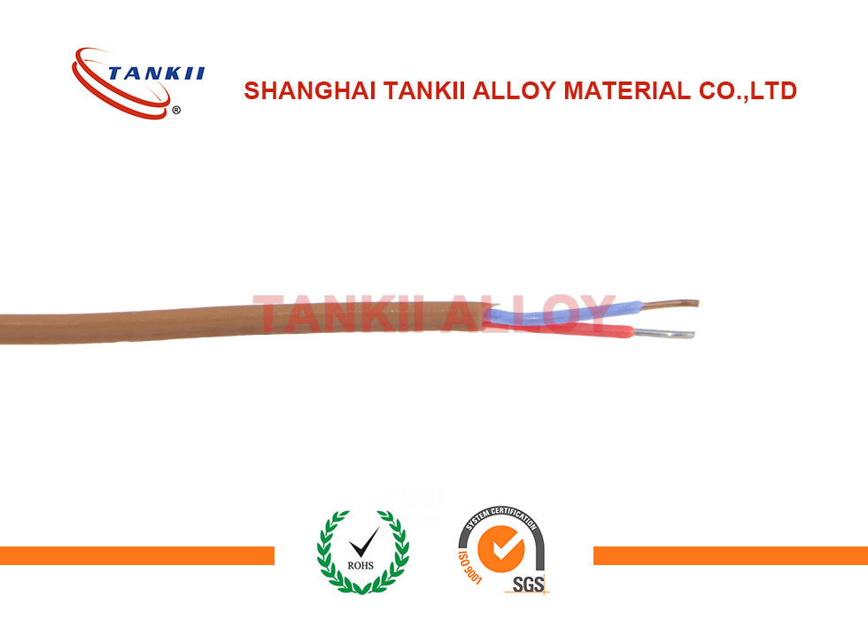 Chemical Resistance Thermocouple Cable Solid / Twisted Conductor Type