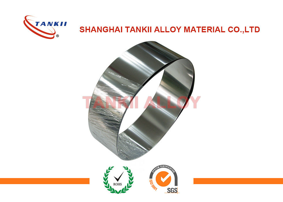 Electrolytic Pure Nickel Foil / Strip Silver White Color With 5um - 50um Thickness
