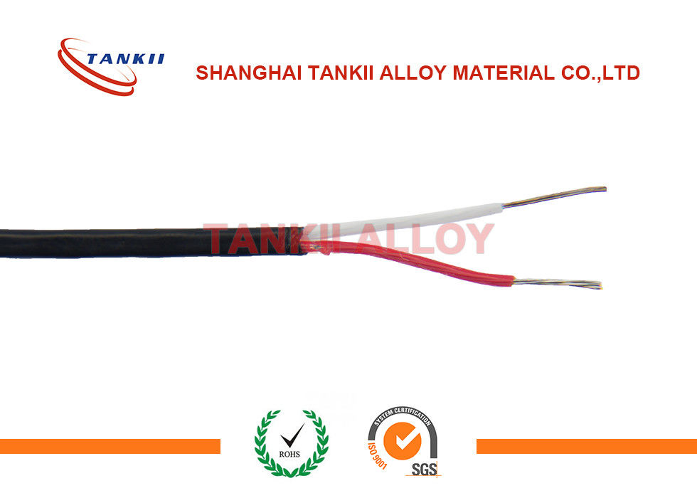 JX Type Thermocouple Cable JPX JNX / FEP Insulation T Type Thermocouple