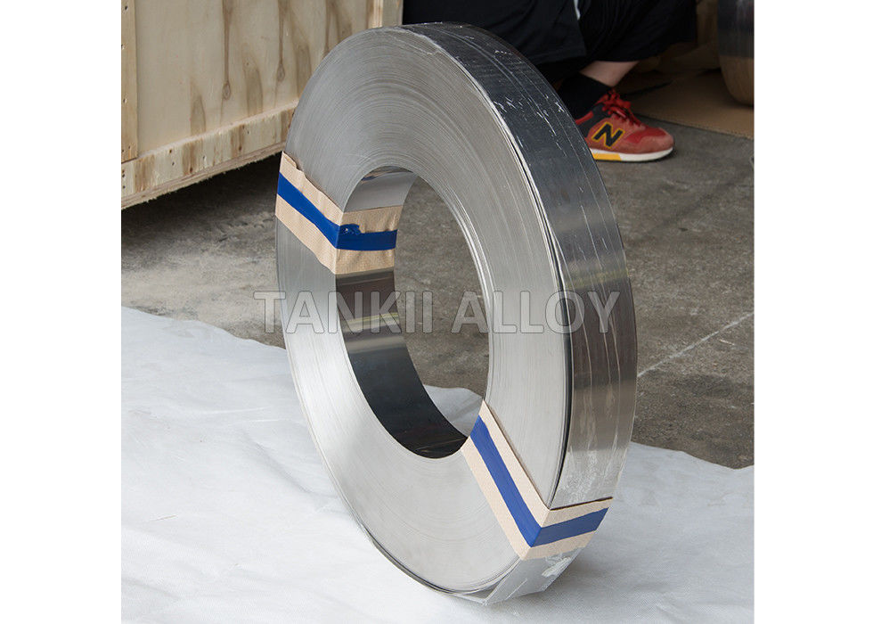 Wide 0cr25al5 FeCrAl Alloy Ribbon Heating Strip For Heat Elements