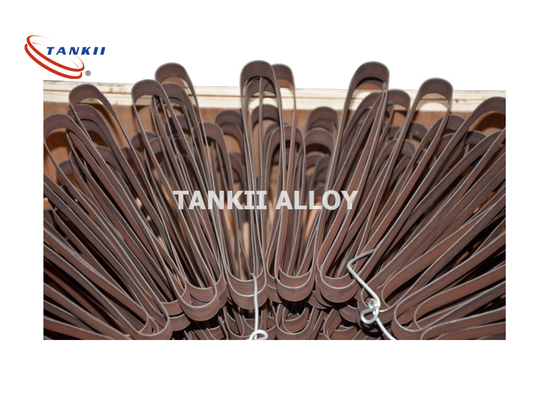 Black Surface FeCrAl Alloy High Resistance Furnace Wire Ribbon Shape