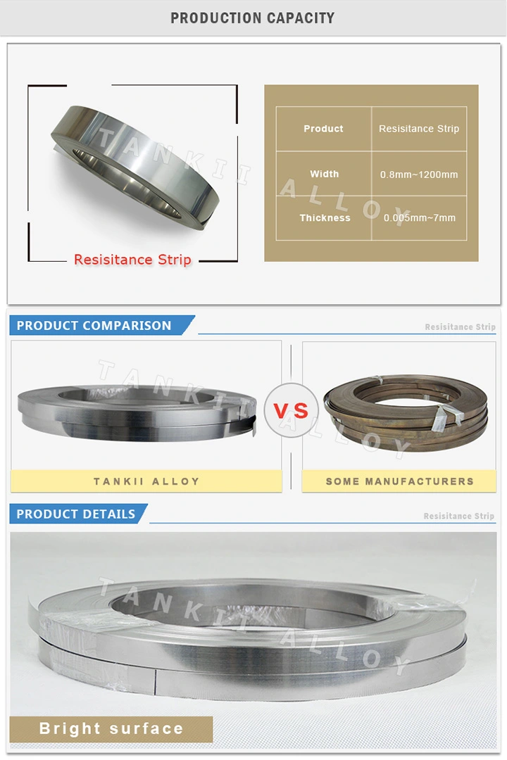 Alkrothal 14 / 1cr13al4 Fecral Alloy Heating Resistance Strip