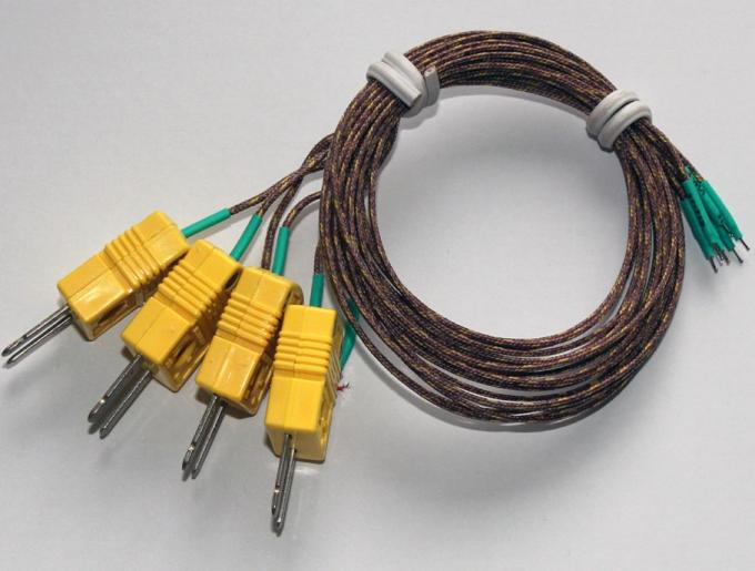 Mini J Type Thermocouple Wire Connector Male Female 10A