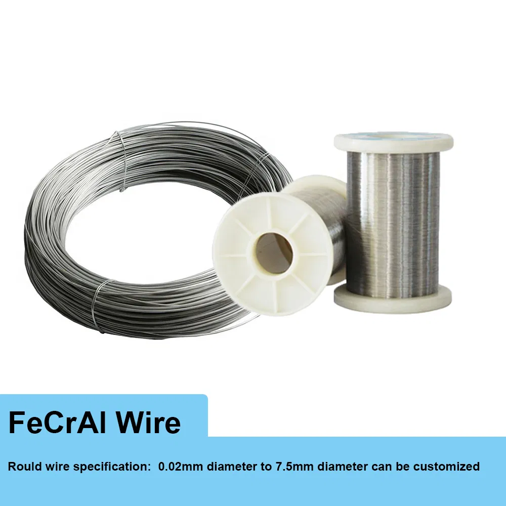 Fecral Alloy 0cr21al6nb 0cr27al7mo2 0cr25al5 Furnace Electric Heating Element 0