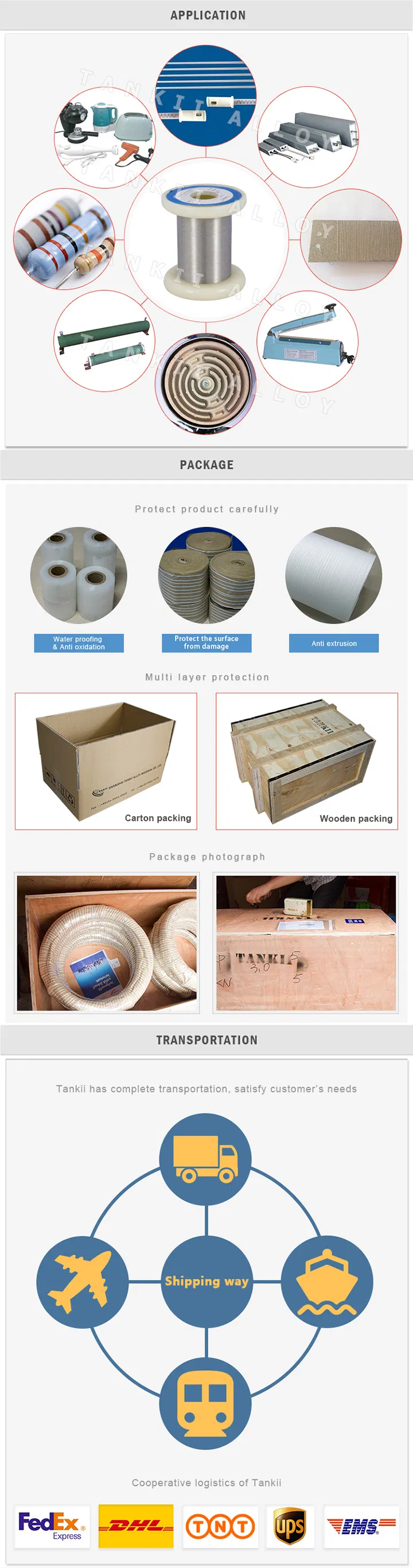 TK 1  Fe-Cr-Al Alloy Wire Rod For Industrial In Temperature Environments 2
