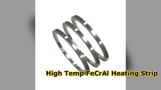 0Cr23Al5 FeCrAl Heating Strip High Temperature Performance