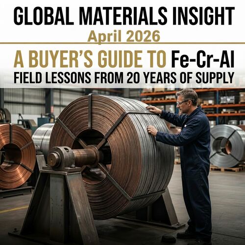 Latest company news about A Buyer’s Guide to Fe-Cr-Al: Field Lessons from 20 Years of Supply