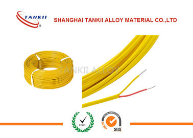 200 Degrees PTFE Insulated Thermocouple Cable Type K 2*0.2mm 500m Roll