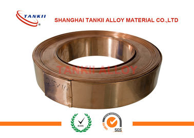 0.2 X 20mm Cube2 Beryllium Copper Alloy Bronze Strip For Contacts Spring