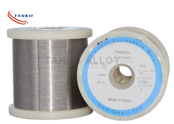 Heating Elements Nichrome Alloy Wire NiCr6015/HAI-NiCr 60 NiCr6015/Nikrotahl 60 Resistance Wire  for Resistor
