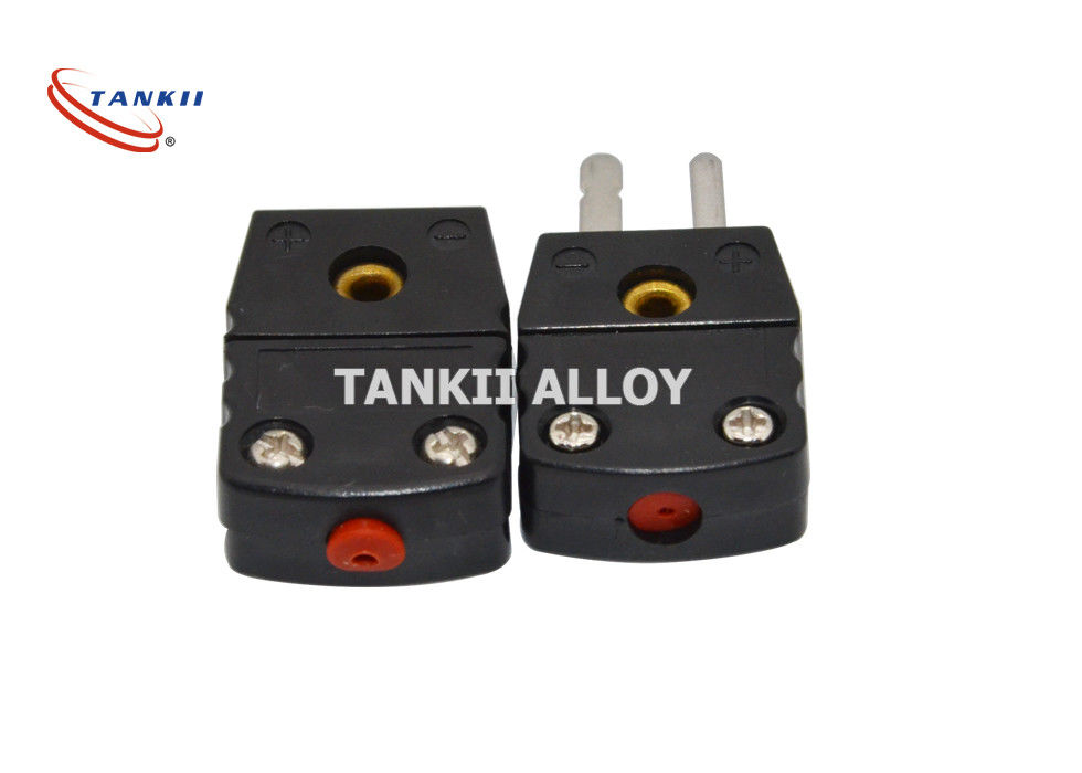 Mini J Type Thermocouple Wire Connector Male Female 10A