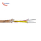 K Type Thermocouple Cable Wire With Fiberglass Insulation