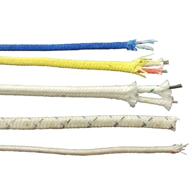 quality 24AWG Extension Thermocouple Cable K Type With G Class Fiberglass Insulation With 400 Degrees factory